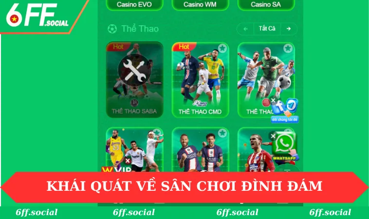 Khái quát về sân chơi đình đám hiện nay