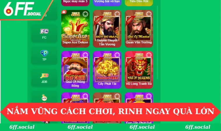 Nắm vững cách chơi, rinh ngay quà lớn
