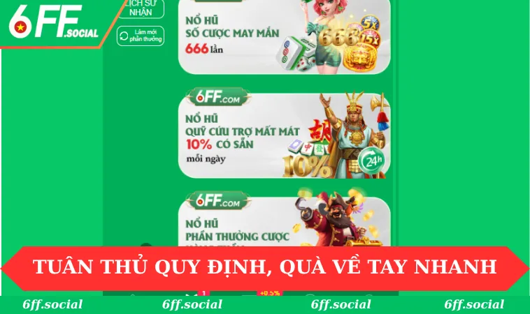 Tuân thủ quy định, quà về tay nhanh 